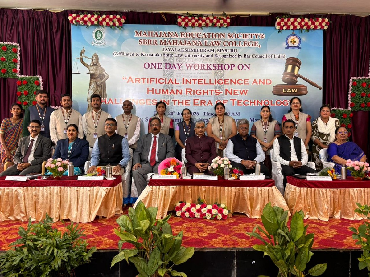 Report on One Day Workshop on “Artificial Intelligence and Human Rights – New Challenges in the Era of Technology”